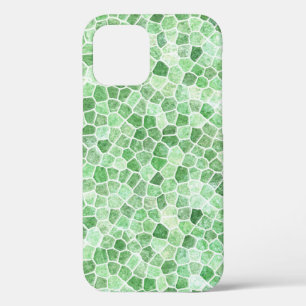 Case-Mate iPhone Case Pale Emerald and Pistachio Cobbled Patchwork