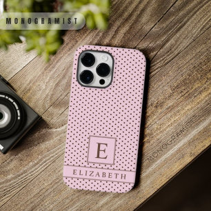 Coque Case-Mate iPhone Pale Pastel Rose Brown Point