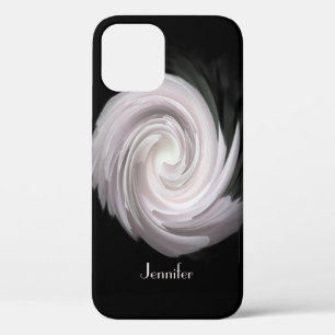 Coques Pour iPhone Pale Rose Abstrait, Nom,