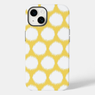 Coque Case-Mate iPhone Pale Yellow Asiatique Moods Ikat Dots