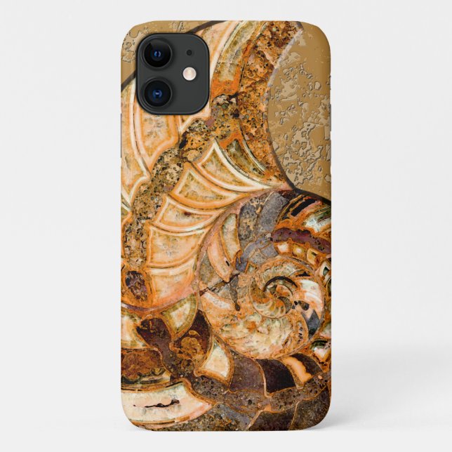 Coques Case-Mate iPhone "Paleo-chic" Cleoniceras Cleon Ammonite Fossile (Dos)