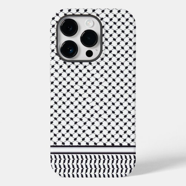 Coques Case-Mate iPhone Palestine Arabe traditionnel Keffiyeh (Verso)