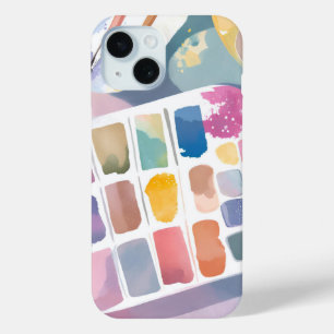 Coque Case-Mate iPhone Palette de peinture   Jolie aquarelle colorée d'ar