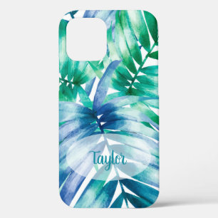 Case-Mate iPhone Case Palm Frond Motif Tropical Nom personnalisé