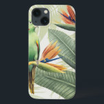 Etui iPhone Case-Mate Palm Leaves<br><div class="desc">Palm Leaves With Green Bird Artist : Grace Popp | Image ID : 157018GG</div>
