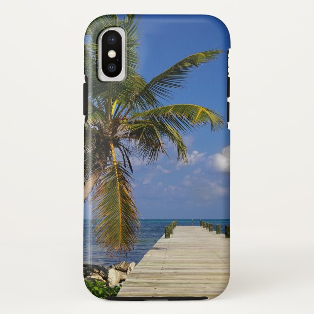 Coques Case-Mate iPhone Palm Tree Plage tropicale Océan (Dos)