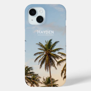 Coque Case-Mate iPhone Palm Trees Cool Photo d'été personnalisée