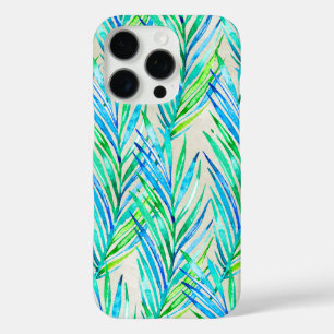 Coque iPhone 16 Pro Palm Whisperer Hawaiian Tropical Turquoise