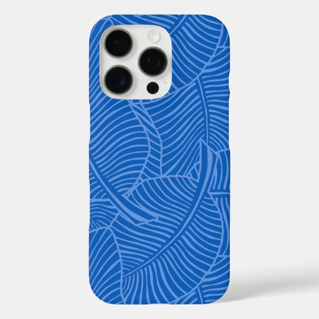 Coques Case-Mate iPhone Palme Zèbre Hawaïen Tropical Océan Bleu (Verso)
