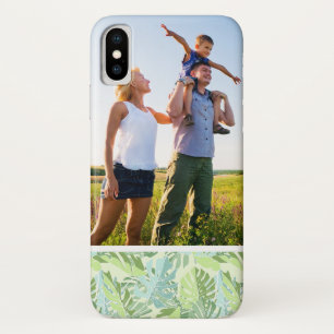 Coque Case-Mate iPhone Palmettes tropicales en pastel de photo faite sur
