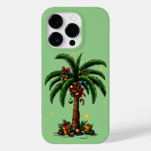 Coque Case-Mate iPhone Palmier de Noël, Beach Aloha Noël
