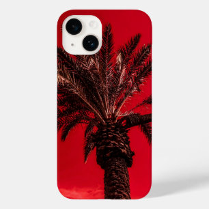 Coque Case-Mate iPhone palmier rouge