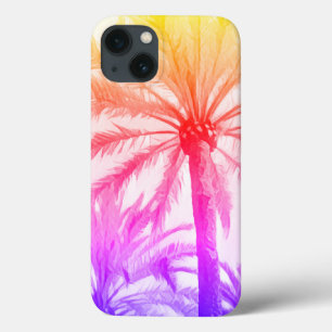 Case-Mate iPhone Case palmier tropical rétro neon 80's