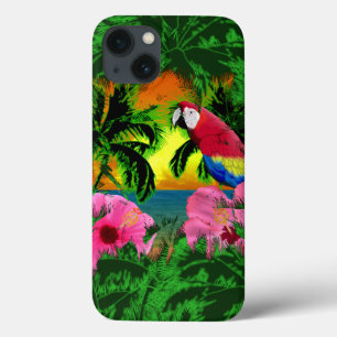 Coque Case-Mate iPhone Palmiers et couchers du soleil d'île