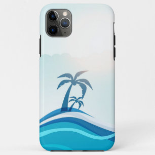 Case-Mate iPhone Case Palmiers océan vagues bleu (tous les téléphones)