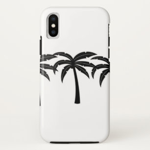Coque iPhone X Palmiers tropicaux