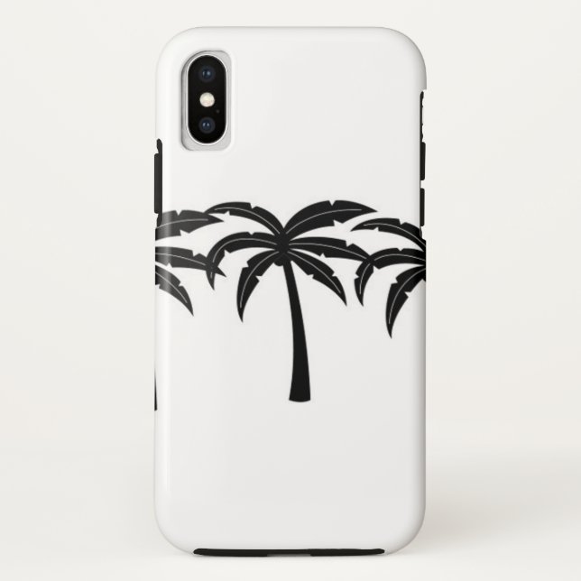 Coques Case-Mate iPhone Palmiers tropicaux (Dos)