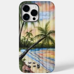 COQUE Case-Mate iPhone PALMIERS TROPICAUX AVEUGLES DE PLAGE