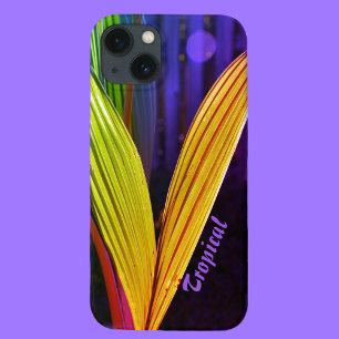 Case-Mate iPhone Case Palmiers tropicaux brillants multicolores