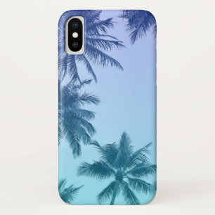 Case-Mate iPhone Case Palmiers tropicaux Turquoise Gradient tendance
