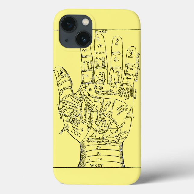Coques Case-Mate iPhone Palmistie, 1671 (Verso)
