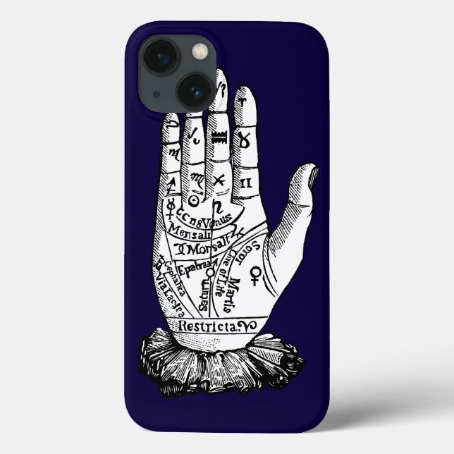 Coques Case-Mate iPhone Palmistry Chart (Verso)
