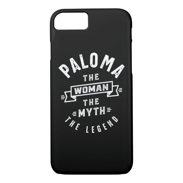 Coques Case-Mate iPhone Paloma Nom personnalisé Anniversaire Cadeau (Dos)