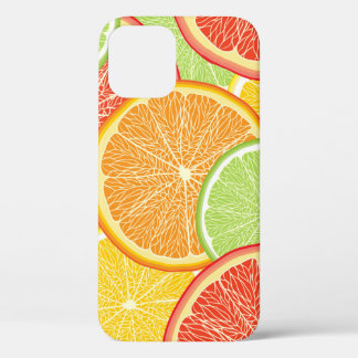 Case-Mate iPhone Case Pamplemousse et arrière - plan abstrait orange.