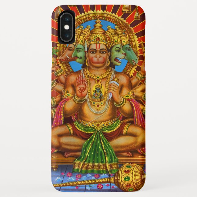 Coques Case-Mate iPhone Panchamukha Hanuman (Dos)