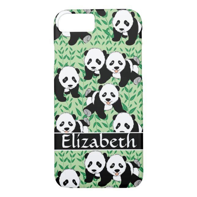 Coques Case-Mate iPhone Panda Bears Graphisme à personnaliser (Dos)