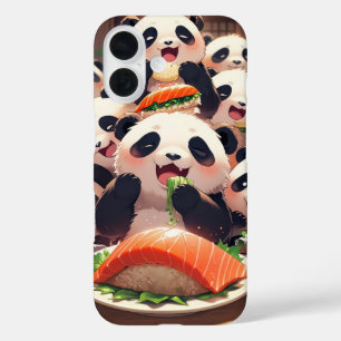 Coque Pour iPhone 16 Panda d'attaque de snack