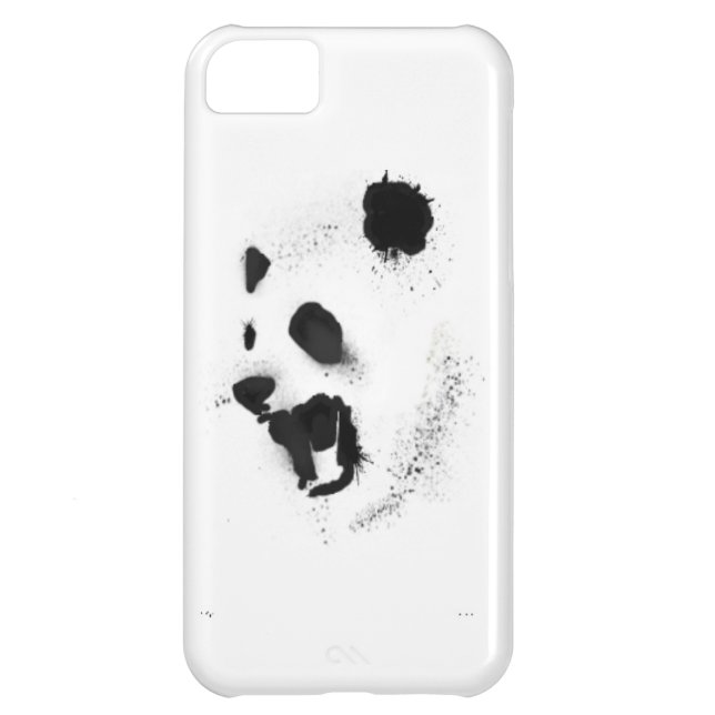Coques Case-Mate iPhone Panda d'éclaboussure (Dos)