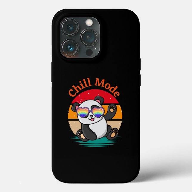 Coques Case-Mate iPhone Panda en mode détente (Verso)