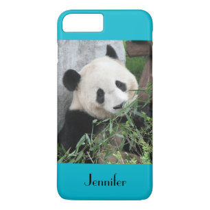 Coque Case-Mate Pour iPhone Panda Géant Cute, Arrière - plan Bleu, Nom,
