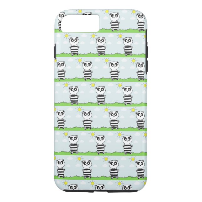 Coques Case-Mate iPhone Panda Kids (Dos)