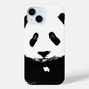 Coque Case-Mate iPhone Panda noir et blanc