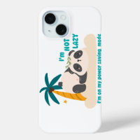 Panda paresseux mignon