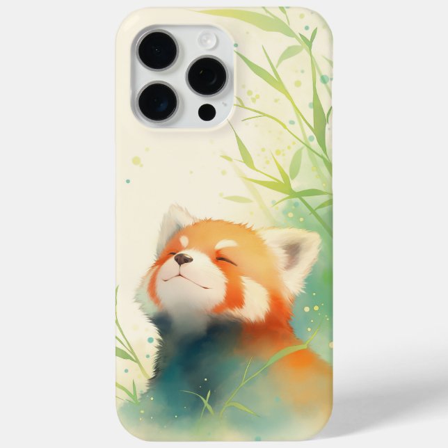 Coques Case-Mate iPhone Panda roux Sérénité paisible (Verso)