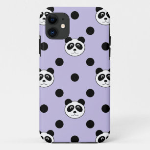 Coques Pour iPhone panda violet