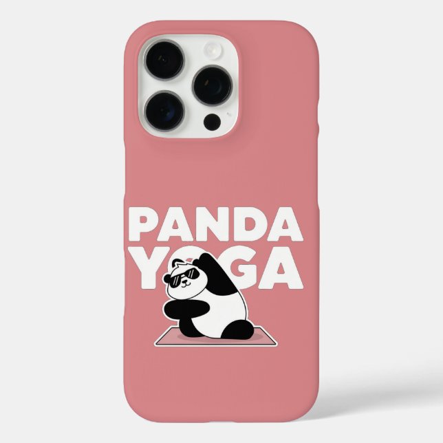 Coques Case-Mate iPhone panda yoga (Verso)