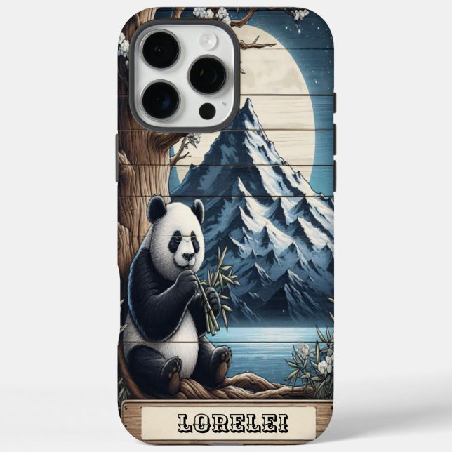 Coques Case-Mate iPhone Panda's Quiet Nook : Bambou Delight (Verso)