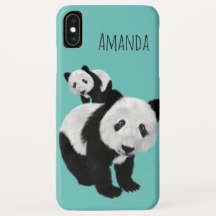 Case-Mate iPhone Case Pandas super mignons personnalisés - Couleur chang