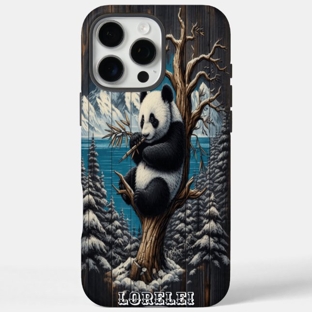 Coques Case-Mate iPhone Panda's Wooded Perch : Repose de Bambou (Verso)