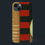 iPhone 13 Coque Paneled painting de loft contemporain<br><div class="desc">A contemporain loft painting with multicolored panels and circles. Another amazing creation par Jennifer Goldberger,  purchase this piece and take a look at some of her other paintings !</div>