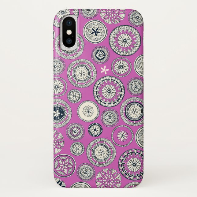 Coques Case-Mate iPhone pango magenta (Dos)