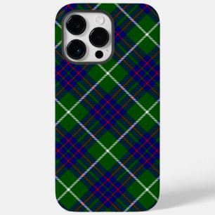 Coque Case-Mate iPhone Panier bleu vert tartan MacIntyre