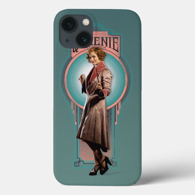 Coques Case-Mate iPhone Panneau Art déco QUEENIE GOLDSTEIN™ (Verso)