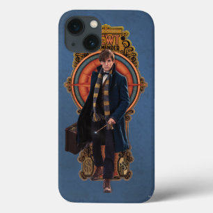 Case-Mate iPhone Case Panneau Art Nouveau NEWT SCAMANDER™ Walking
