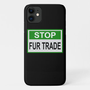 Case-Mate iPhone Case Panneau commercial Stop Fur vert