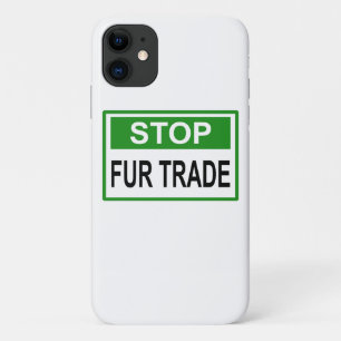 Case-Mate iPhone Case Panneau commercial Stop Fur vert